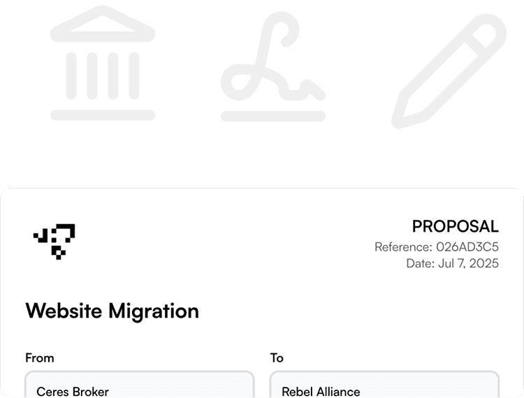 Proposals generator